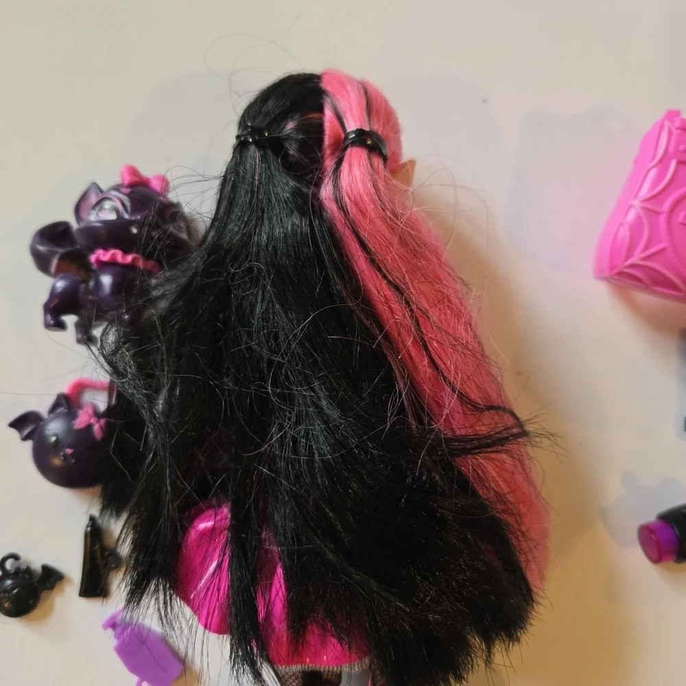 Monster High Draculaura Fashion‎ Doll with Pet Count Fabulous and Accessories